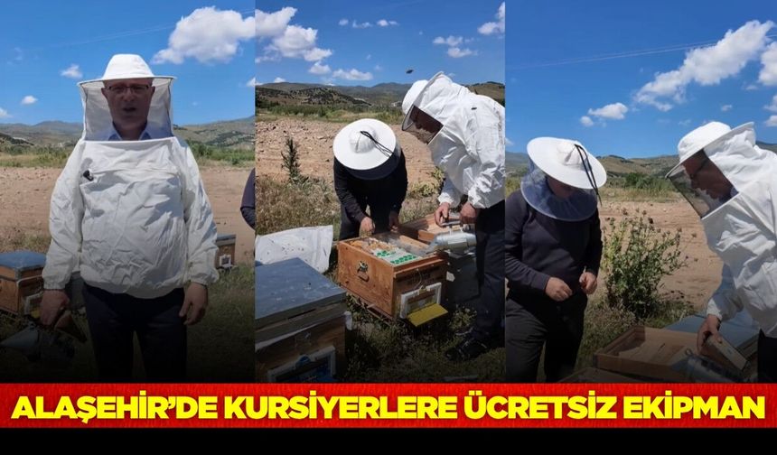 Alaşehir’de üreticiye destek!