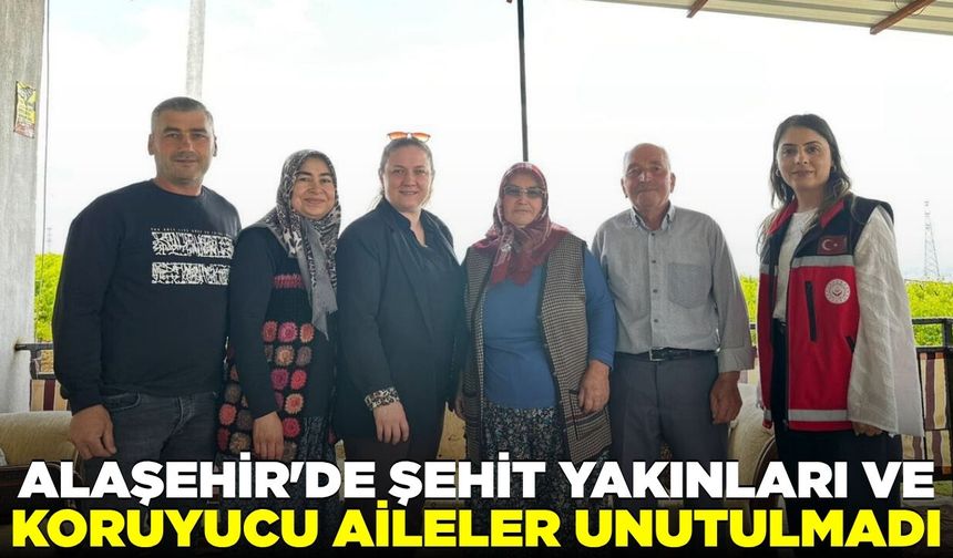 Müdür Pekçolak'tan Alaşehir'de ziyaret!
