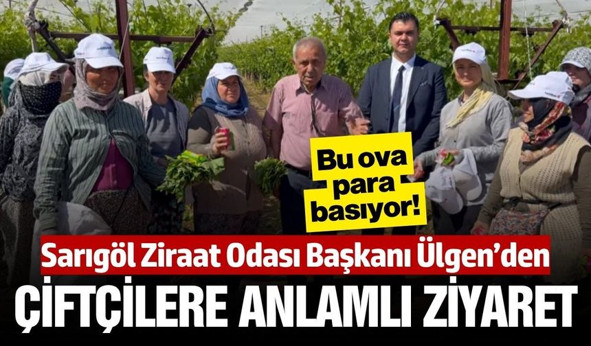 Sarıgöl’de Dünya Çiftçiler Günü unutulmadı
