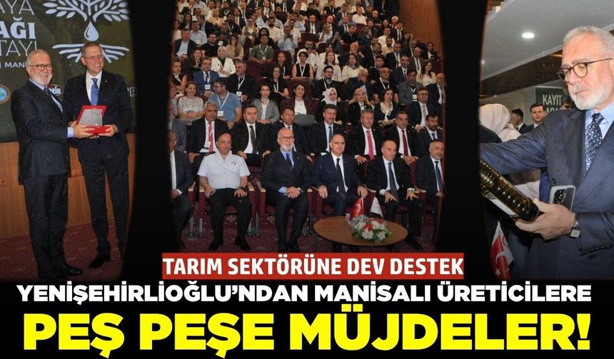 Yenişehirlioğlu'ndan peş peşe büyük müjdeler