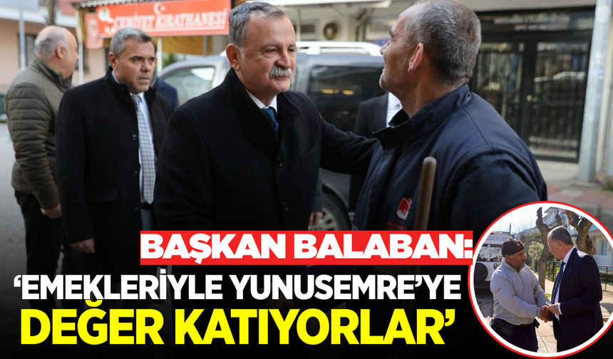 Başkan Balaban, Bayramda Sahadaki Personeli Unutmadı