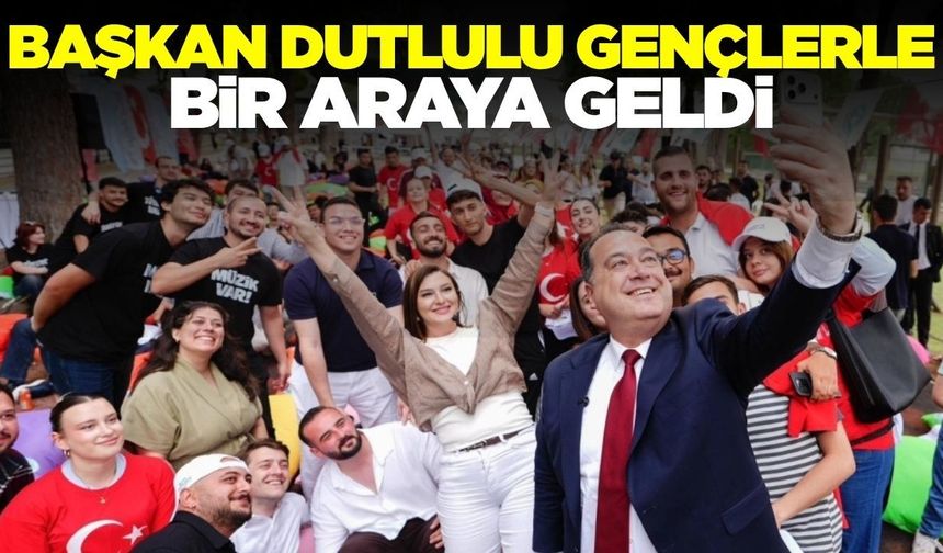 Başkan Dutlulu gençlerle buluştu: “Manisa’yı Gençlerin Şehri Yapacağız”