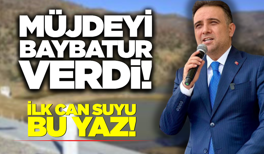 Demircili Üreticiye Müjde: Sayık Barajı Bitti, İlk Can Suyu Bu Yaz Geliyor!