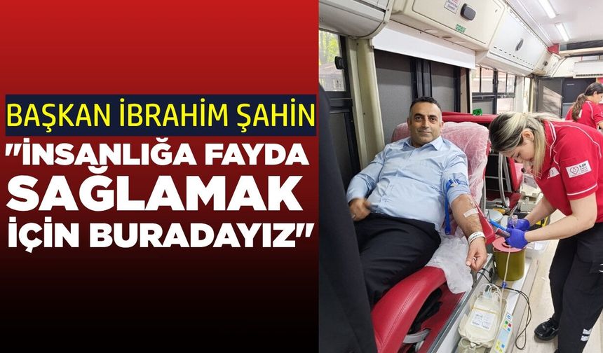 Yeniden Refah teşkilatından toplu kan bağışı