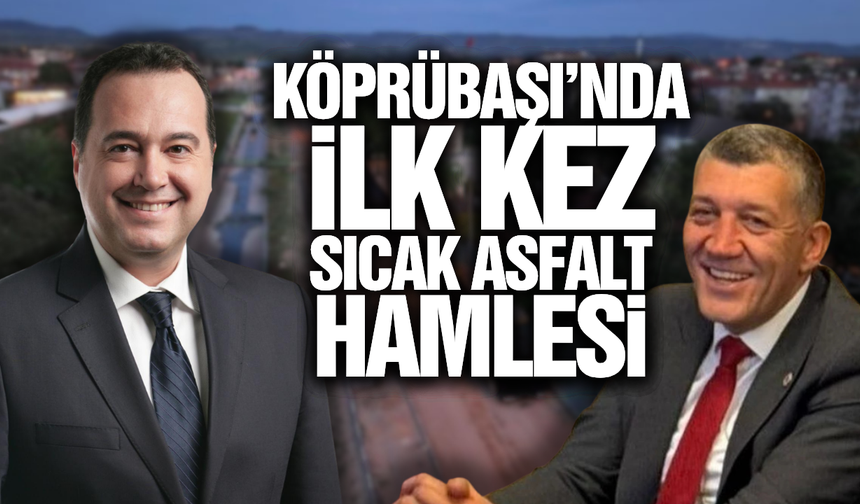 Köprübaşı’nda Tarihi Dönüşüm: İlçe İlk Defa Sıcak Asfaltla Buluşuyor!