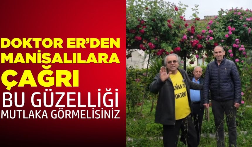 Manisa'da emekli askerin elleriyle yetişen saklı cennet!