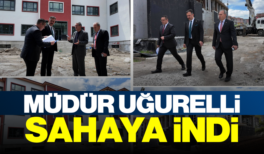 Manisa Eğitiminde Yatırım Seferberliği: Müdür Uğurelli Sahada İnceledi!