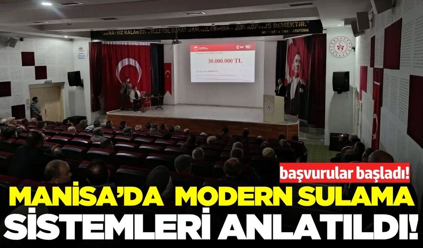 Demirci'de 2026 Yılı Kırsal Kalkınma Yatırım Programı