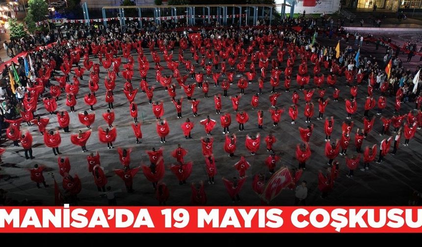 Kula'da 19 Mayıs coşkusu