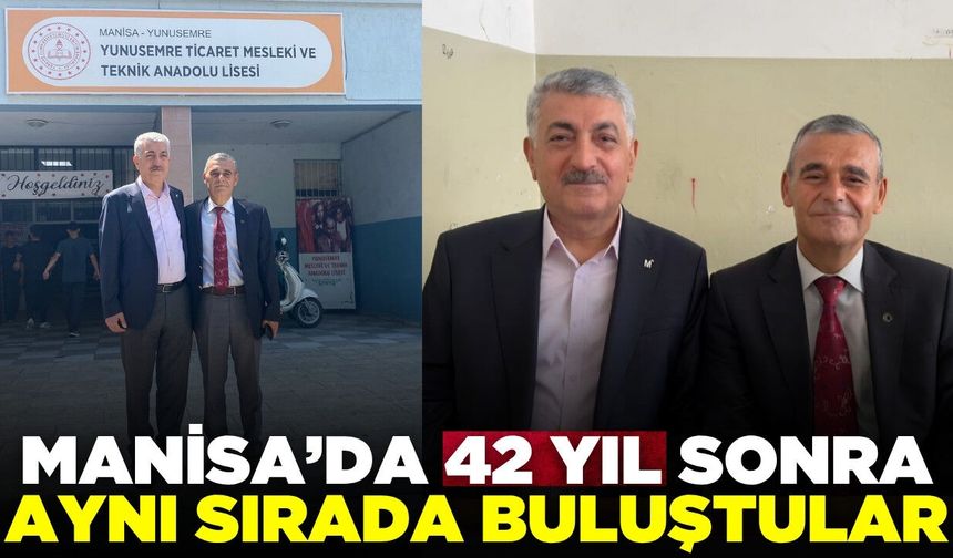 Manisa'da "İz Bırakan Mezunlar" paneli duygu dolu anlara sahne oldu