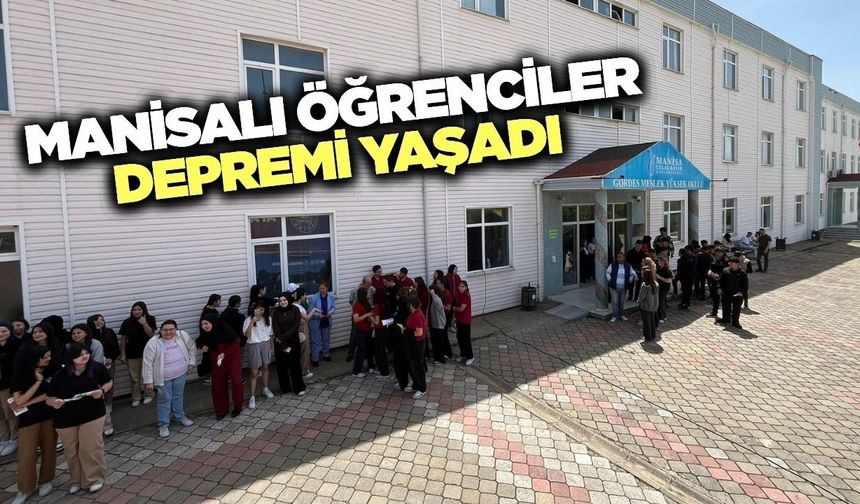 Manisa'da "Acil Durum ve Afet Yönetimi" programı öğrencilerden ilgi gördü