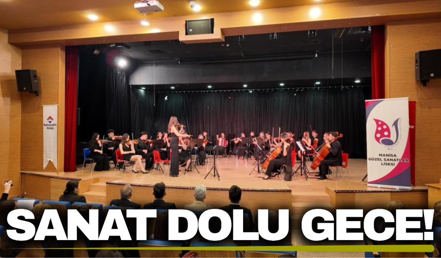 Manisa'da genç yeteneklerden muhteşem konser!