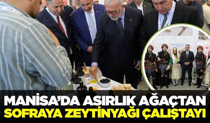 Manisa’da zeytinyağının geleceği masaya yatırıldı