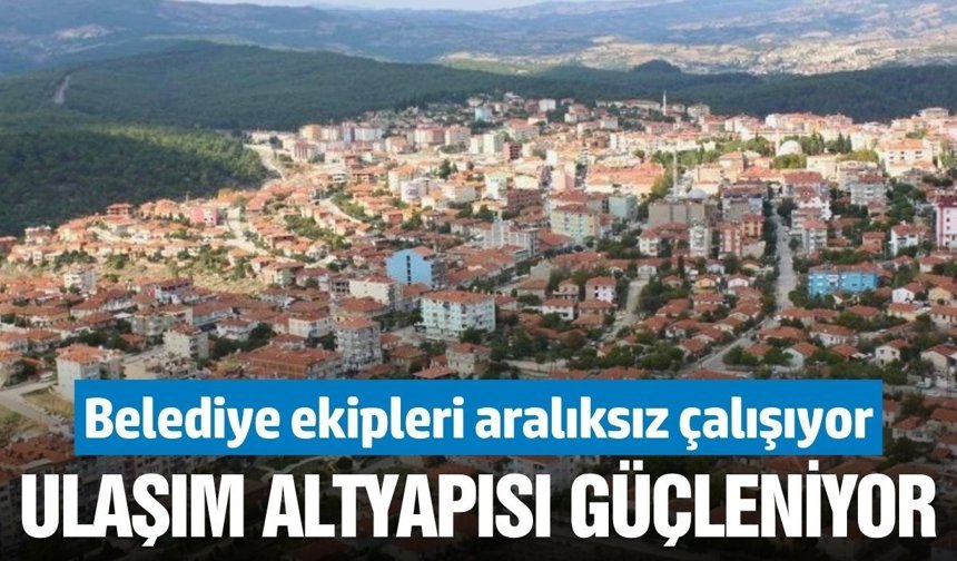 Manisa'nın ilçesinde ulaşım seferberliği devam ediyor