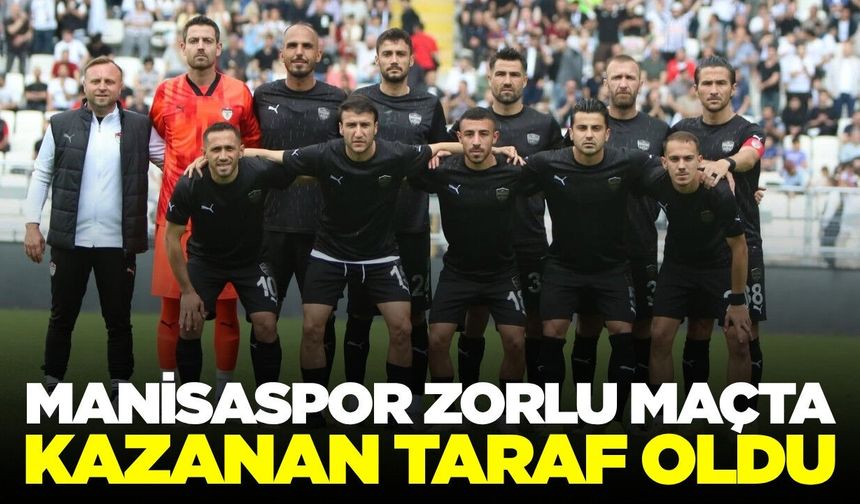 Manisaspor BAL'da devam dedi! Salihli ekibi SAL'da kaldı