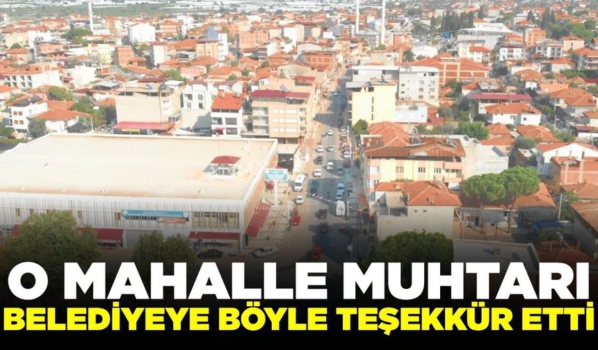 Sarıgöl'ün o mahallesinde sorun tarih oluyor!