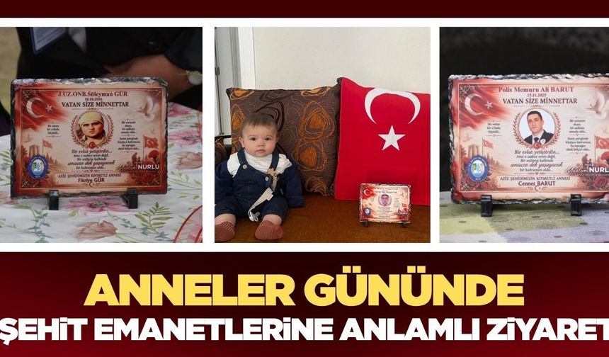 Salihli Belediyesi’nden Anneler Günü’nde Şehit ailelerine anlamlı ziyaret