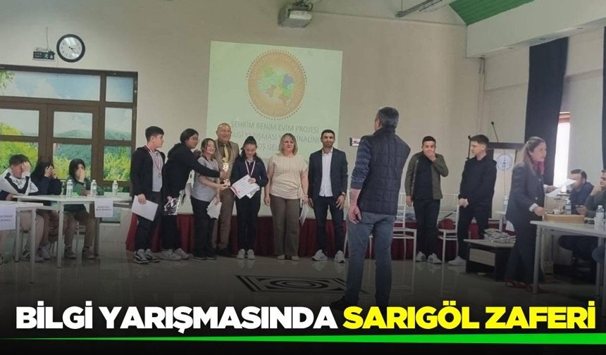 Sarıgöl Şehit Esin Akay Ortaokulu Manisa finaline yükseldi