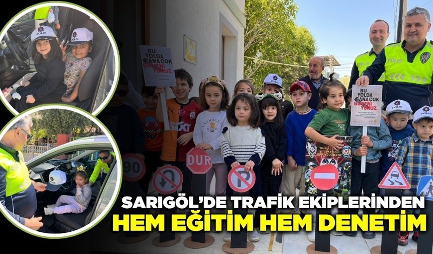 Sarıgöl'de trafik haftası kutlandı