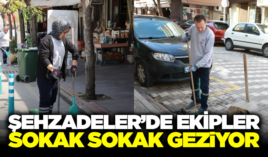 Şehzadeler Belediyesi'nden Mazgal Temizliği Seferberliği