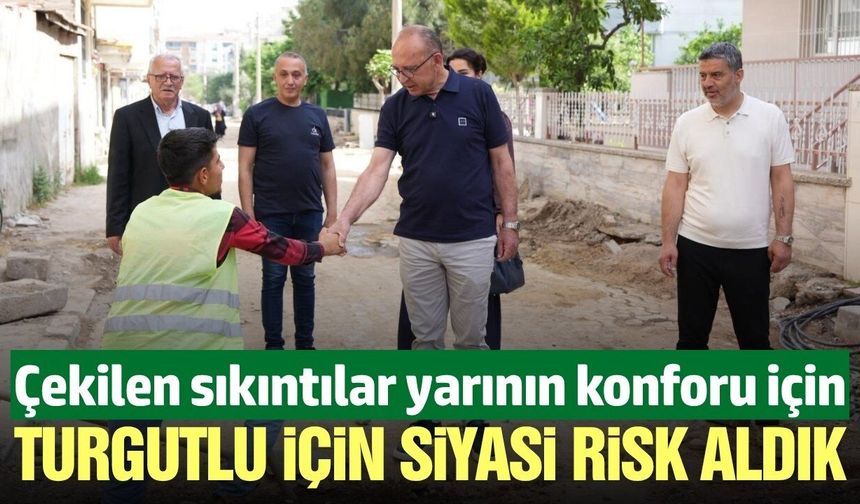 Turgutlu Belediye Başkanı Çetin Akın'dan eleştirilere cevap