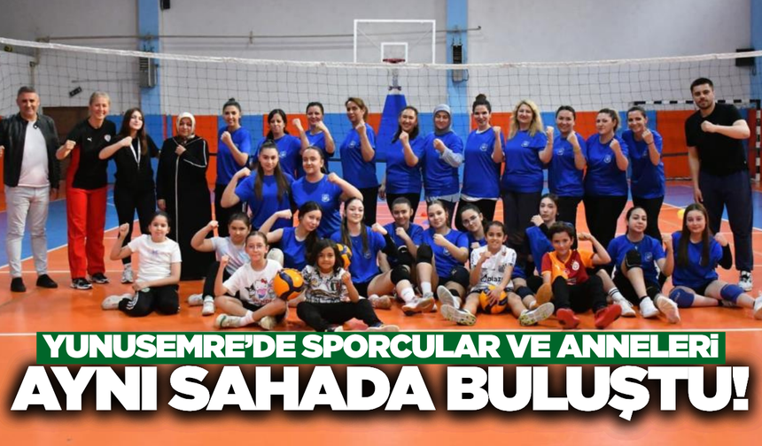 Yunusemre Belediyespor’dan Anneler Günü’ne özel voleybol turnuvası