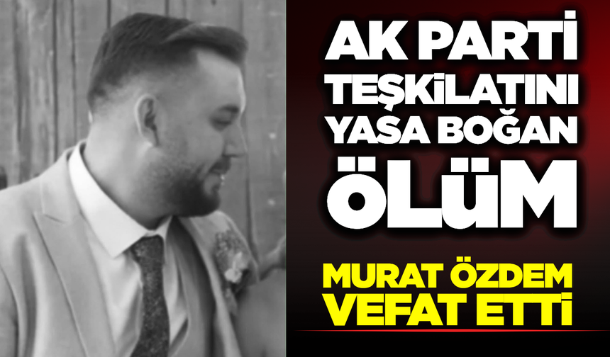 AK Parti Gençlik Kollarında Yas