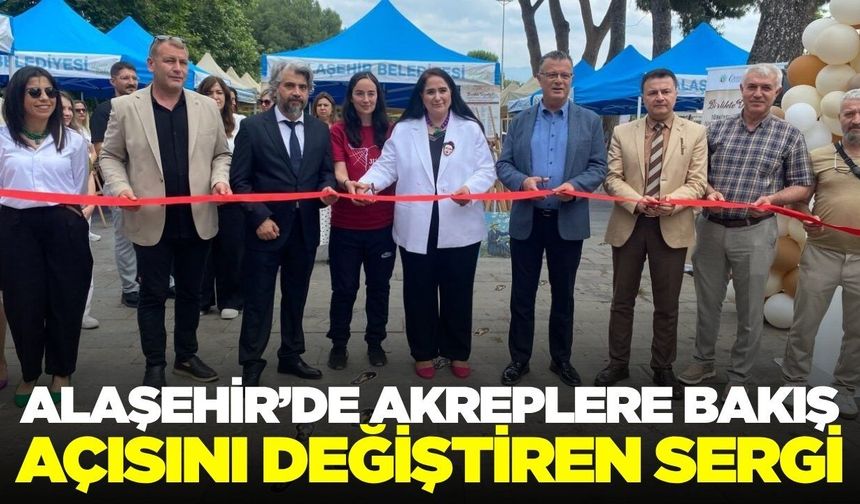 Alaşehir'de akrepler sanatla buluştu!