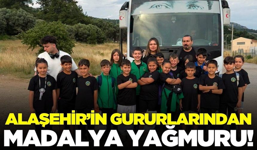 Alaşehir Belediyespor'un genç yetenekleri İzmir'i salladı!