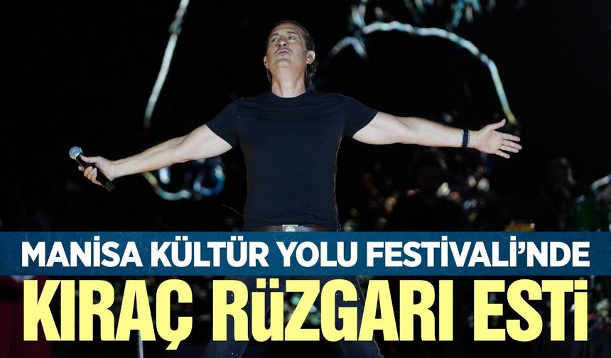 Anadolu Rock'un kralı Manisalılara muhteşem bir gece yaşattı