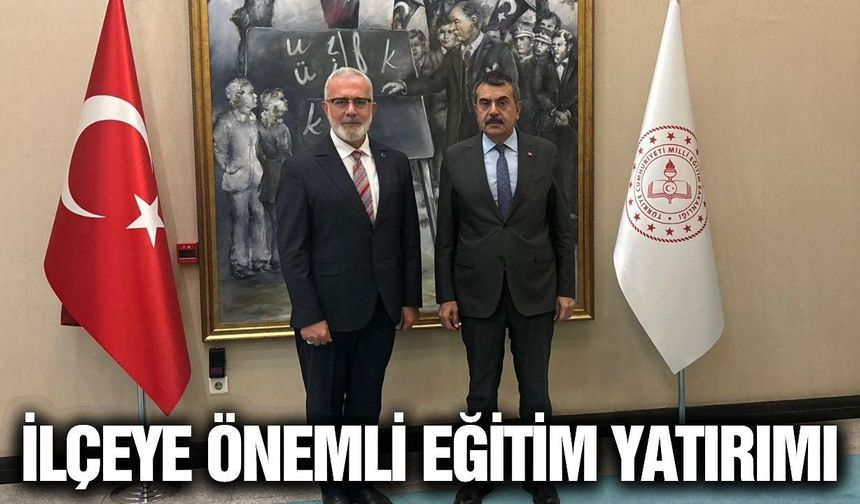 Bahadır Yenişehirlioğlu duyurdu: İlçeye eğitim alanında önemli yatırım