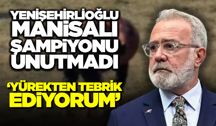 Bahadır Yenişehirlioğlu'ndan Başpehlivan'a Tebrik Mesajı