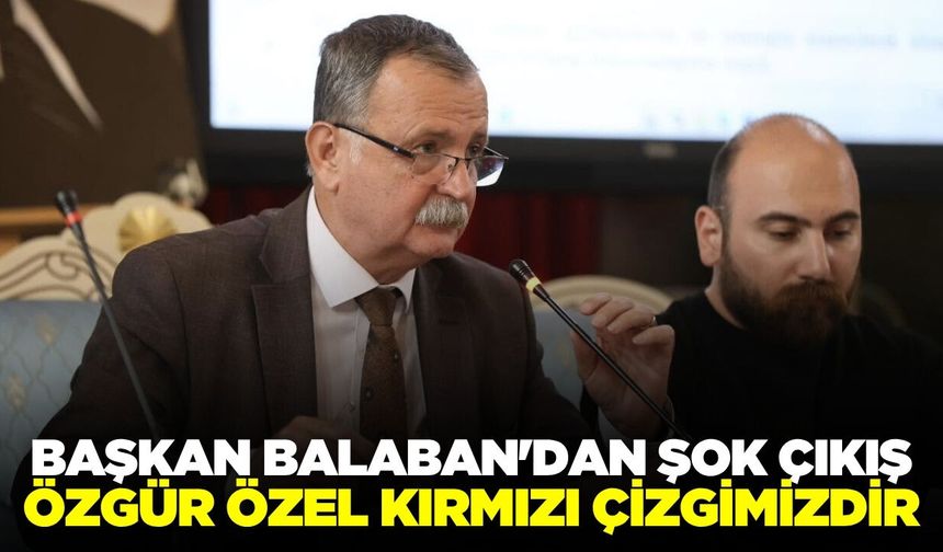 Semih Balaban'dan sert çıkış, "Manisa'nın en önemli gündemidir"