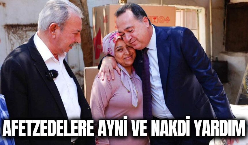Başkan Dutlulu selden etkilenen vatandaşların yanında!