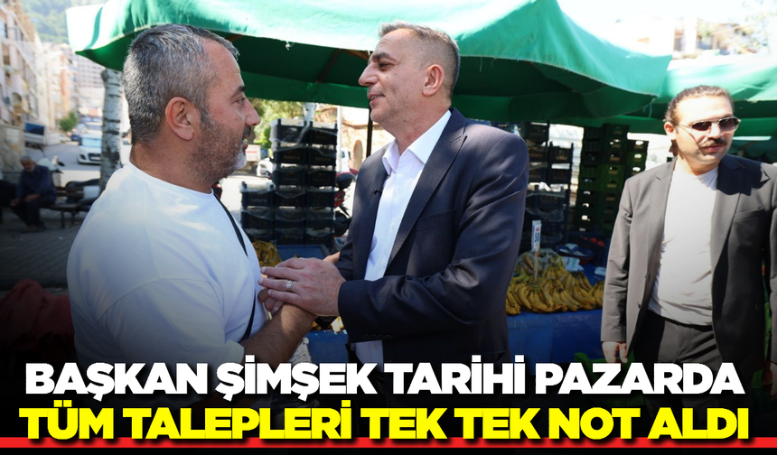 Başkan Şimşek: 'Esnafımızın Mutluluğu, Şehzadeler'in Mutluluğudur'