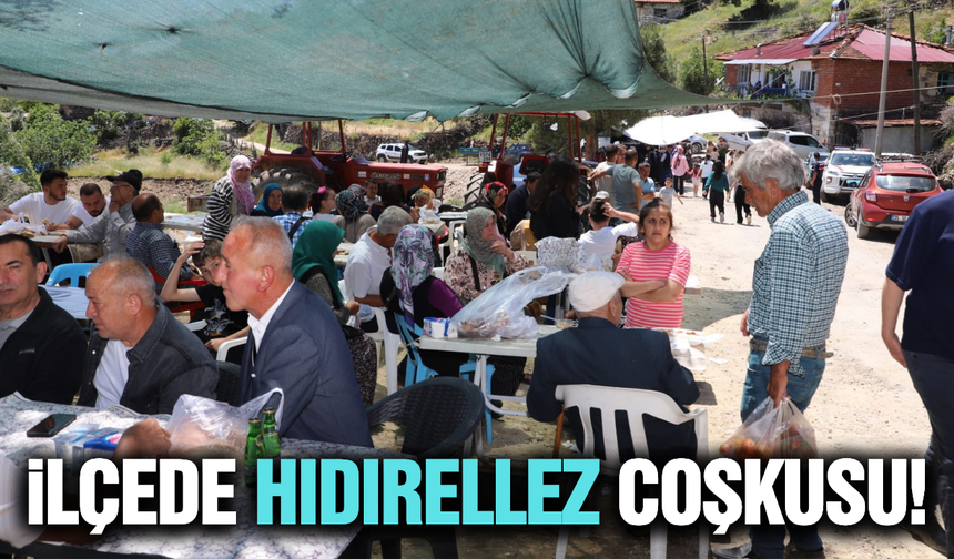 Demirci'de geleneksel Hıdırellez coşkusu!