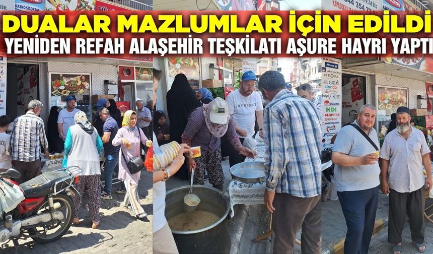 Yeniden Refah Partisi Alaşehir İlçe Teşkilatı geleneği bozmadı!