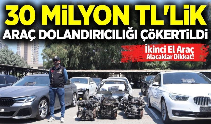 Manisa dahil 6 ilde eş zamanlı operasyon: 30 milyon TL'lik vurgun