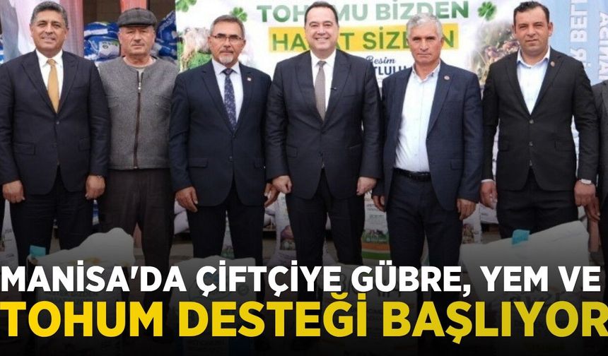 Manisa Büyükşehir’den çiftçiye hibe desteği: Kimler yararlanabilir?