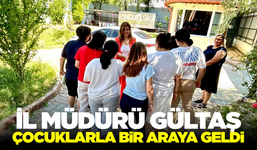 Manisa Aile ve Sosyal Hizmetler İl Müdürü Kuduret Gültaş’tan Çocuk Destek Merkezi’ne Ziyaret
