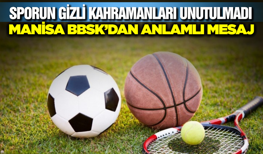 Manisa BBSK'dan Antrenörlerine Vefa: "İyi Ki Varsınız!"
