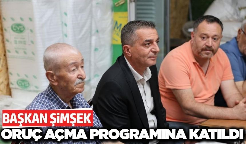 Başkan Şimşek’ten Muharrem Matemi’nde anlamlı buluşma