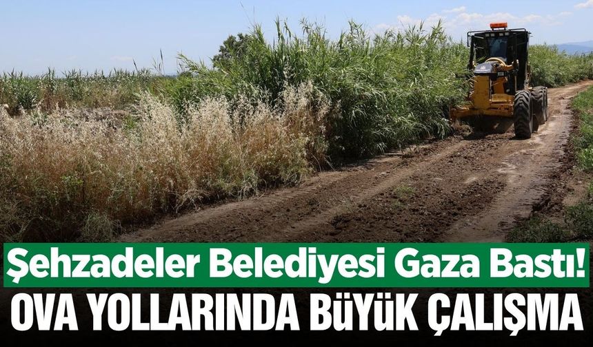 Manisa'da 88 kilometreyi aşan yol düzenlemesi tamamlandı