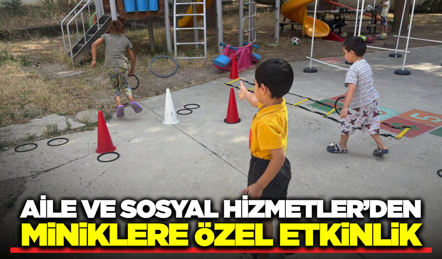 Manisa'da Çocuklar Hem Öğreniyor Hem Eğleniyor