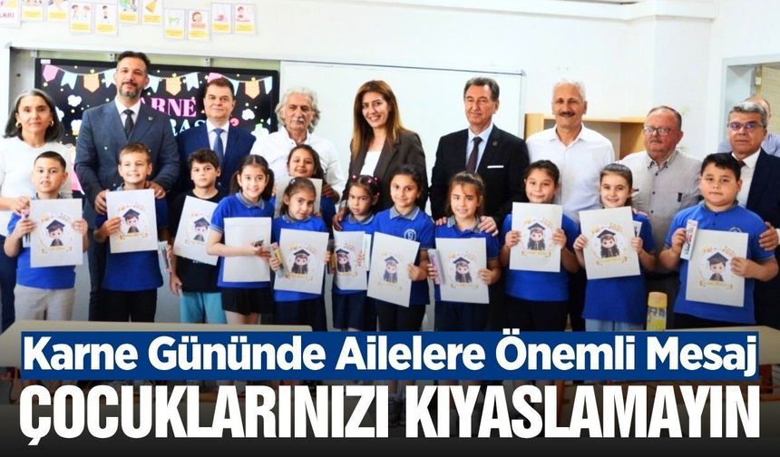 Manisa'da karne günü mesajı: 'Çocuklarınızı başkalarıyla kıyaslamayın'