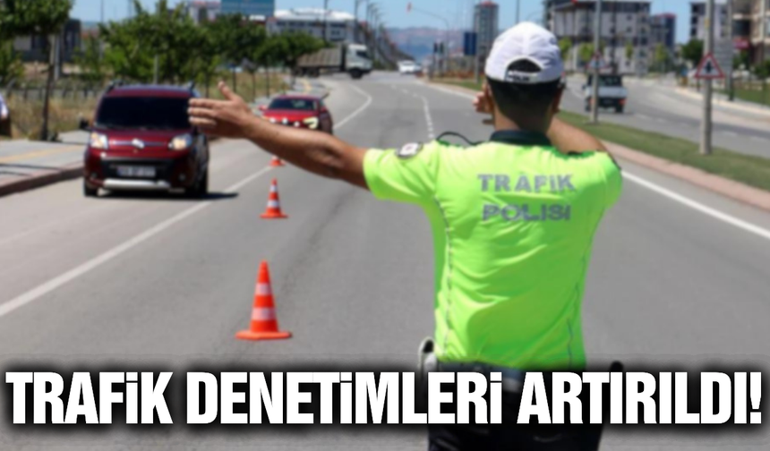 Manisa'da trafikte güvenlik seferberliği!
