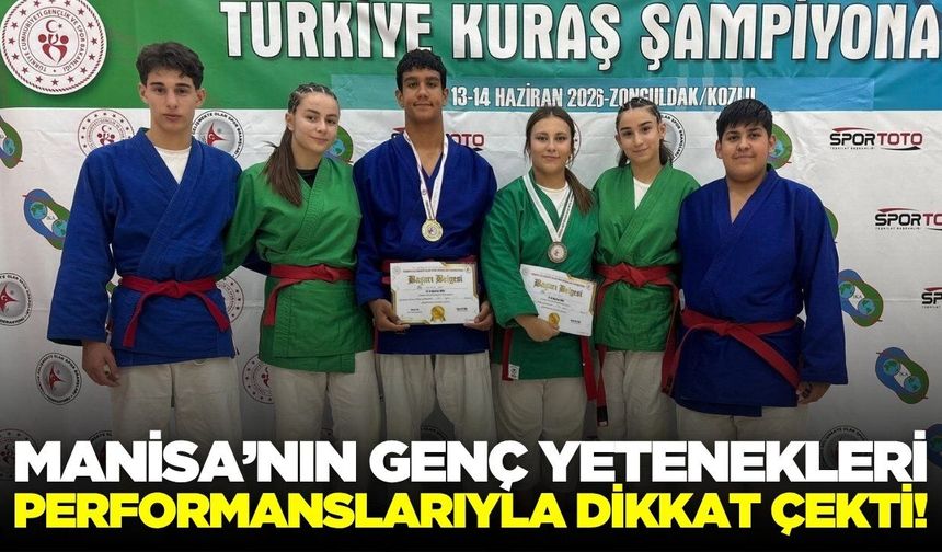 Manisa’yı gururlandıran başarı