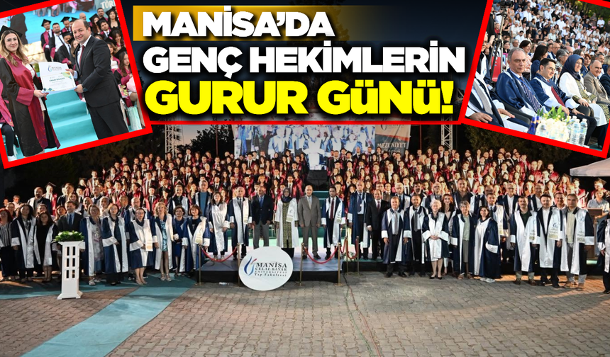 MCBÜ Tıp Fakültesi’nde Mezuniyet Gururu: Genç Hekimler Cübbe Giydi!