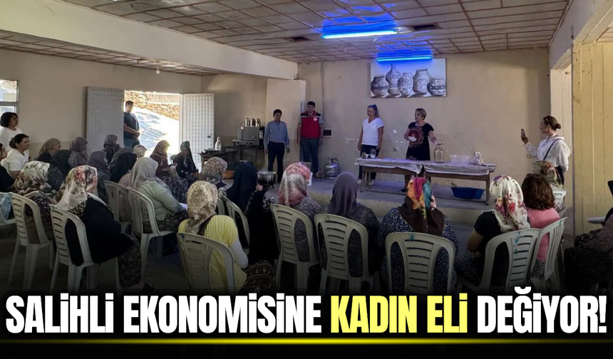 Salihli'de yerel ürünler ekonomiye kazandırılıyor!