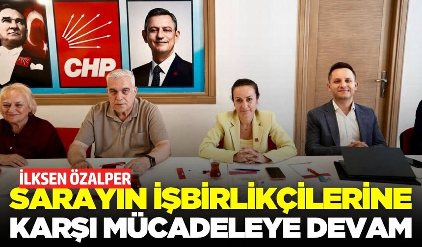 Özalper'den net mesaj: "Buradayız, omuz omuza, yan yanayız"
